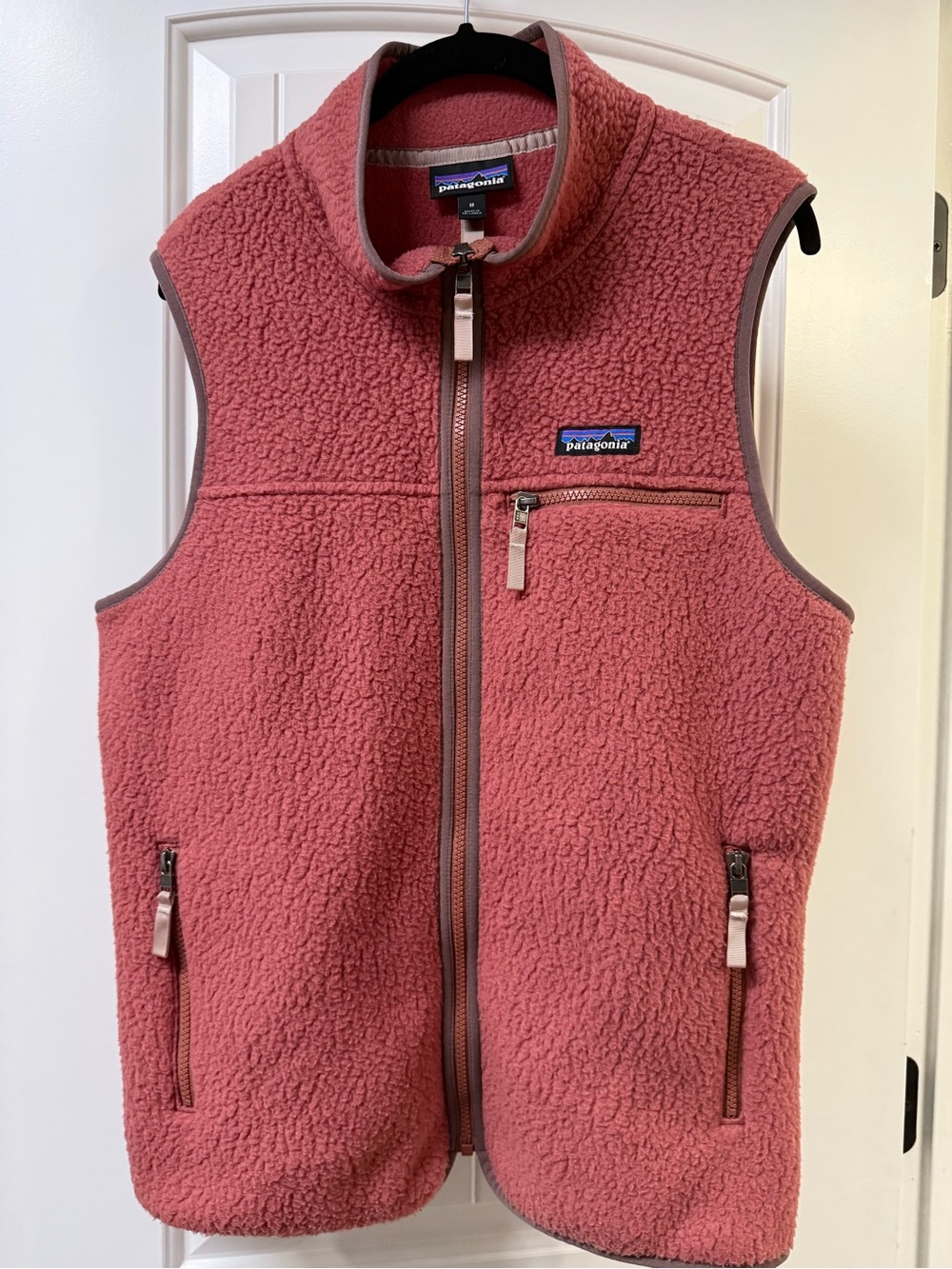 Patagonia Women’s Retro Pile Fleece Vest Pink